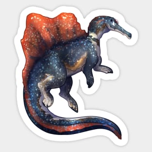 Cozy Spinosaurus Sticker